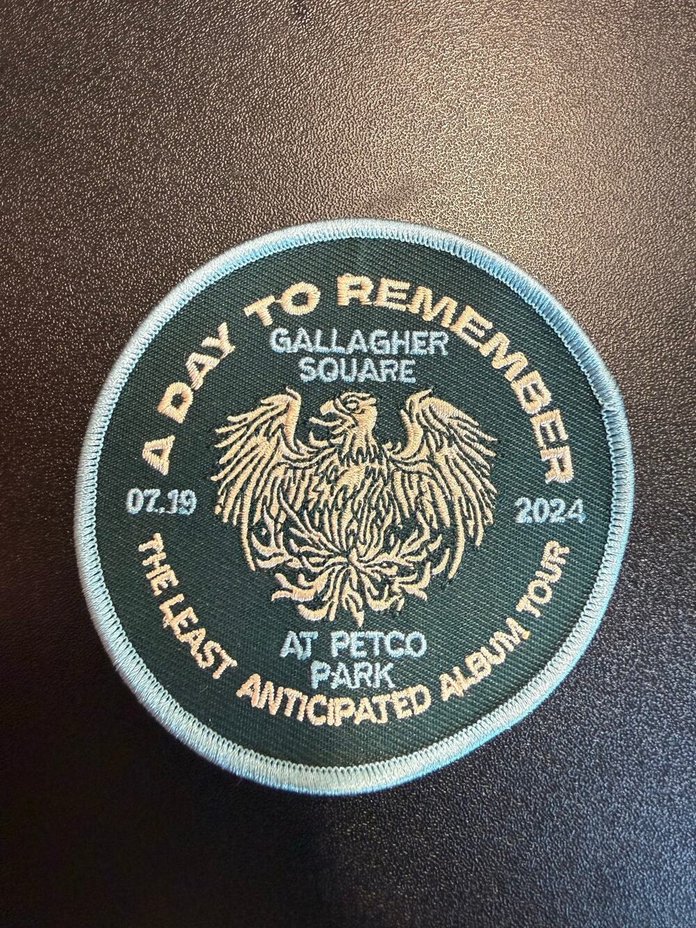 A Day To Remember Gallagher Square 2024 Patch Rare